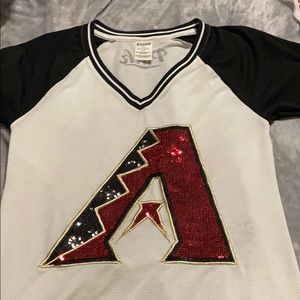 Diamond baseball tee